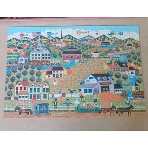 Mega Puzzles Americana collection - 500 PCs “fourth Of July Lake” - Complete